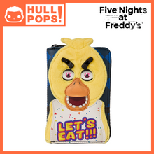 Load image into Gallery viewer, FNAF - Chica Plush Cosplay Zip Around Wallet