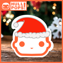 Load image into Gallery viewer, Hull Pops - Limited Edition Pin - Christmas Dave 2023