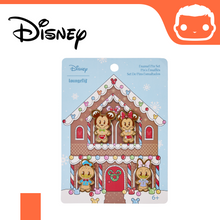 Load image into Gallery viewer, Disney - Mickey &amp; Friends Gingerbread 4 Pin Set