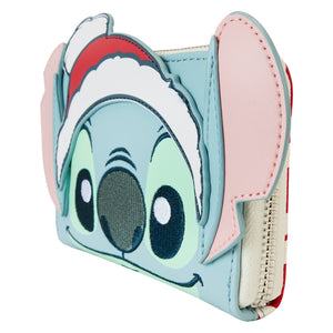 Stitch Holiday Cosplay Zip Around Wallet
