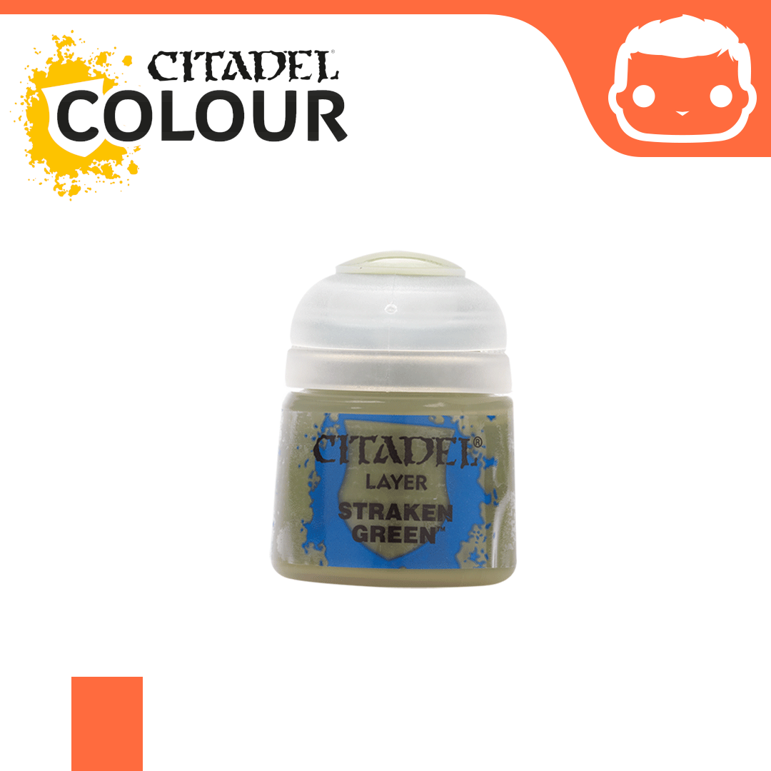 thumbnail image 2 of Citadel Straken Green Layer Paint - For Warhammer 40K Miniatures & Model Painting 2 of 14