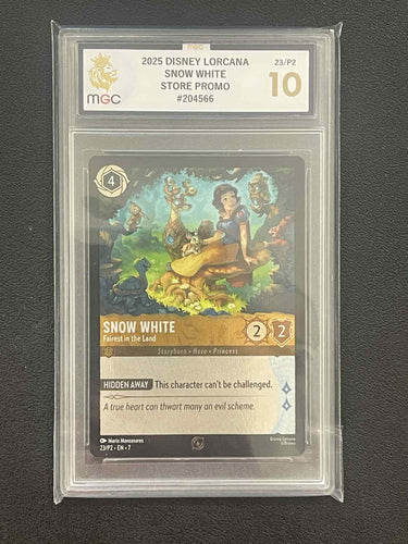 Lorcana - Snow White Store Promo - Foil - Grade 10