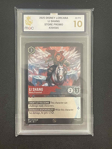 Lorcana - Li Shang Store Promo - Foil - Grade 10