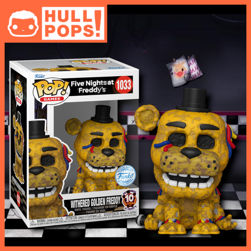 #1033 - FNAF - Withered Golden Freddy Exclusive