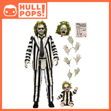 Load image into Gallery viewer, NECA - Beetlejuice 2 Ultimate Striped Suit Beetlejuice