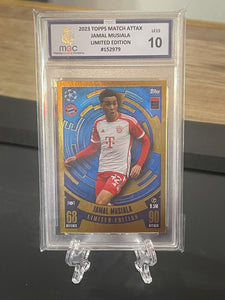 2023 Topps Match Attax - Jamal Musiala LE15 - Grade 10