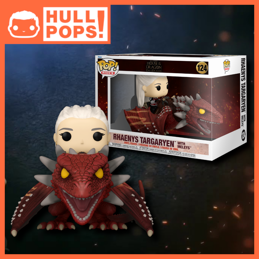 #124 - House of the Dragon - Rhaenys Targaryen With Meleys [Pre-Order]