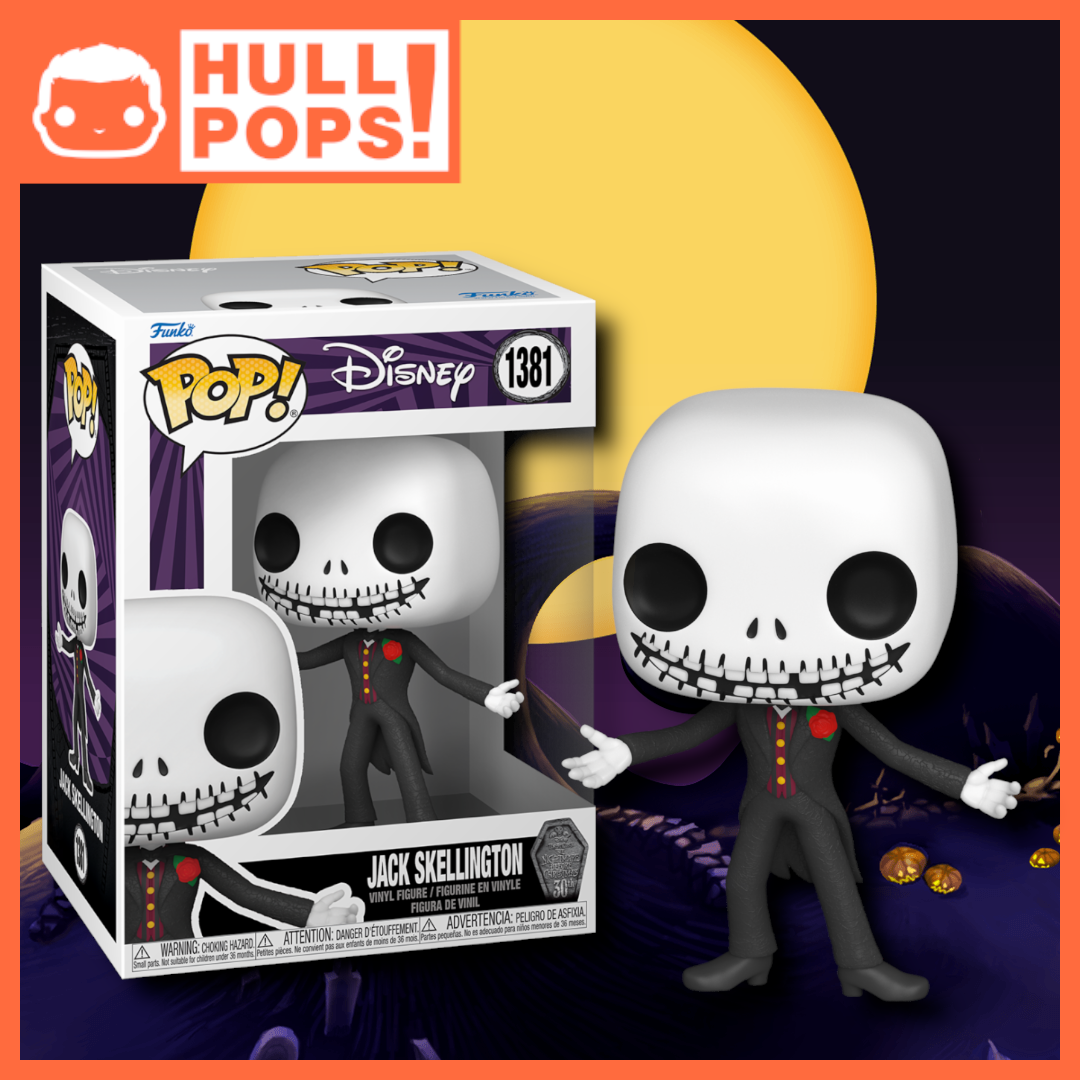 #1381 - Nightmare Before Christmas - Jack Skellington – Hull Pops Ltd