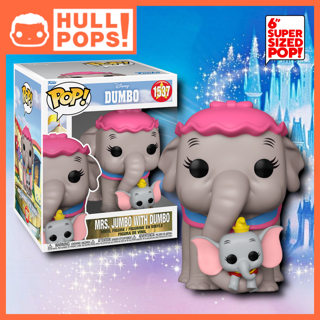 #1537 - Disney - Mrs Jumbo With Dumbo Supersized [Pre-Order]