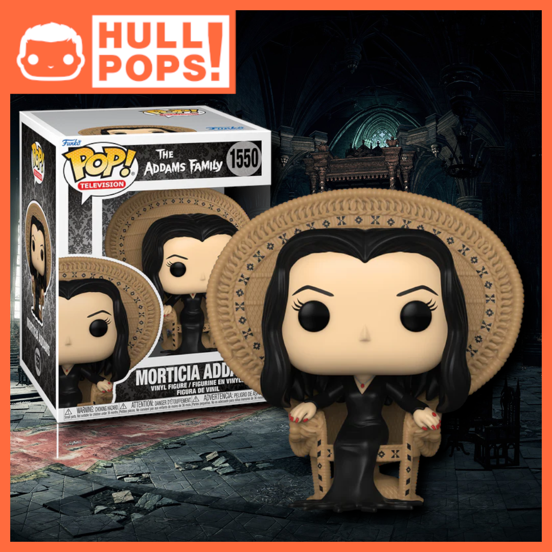 1550 The Addams Family Morticia Addams Hull Pops Ltd