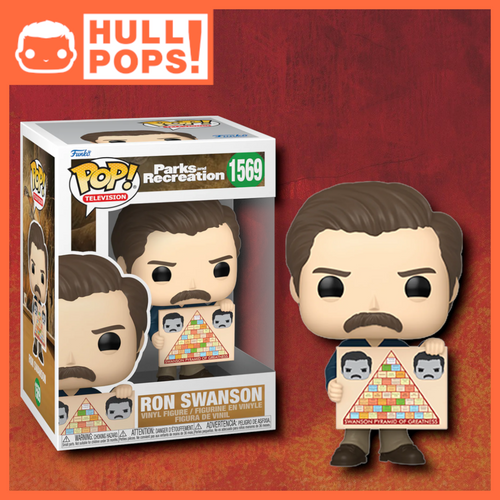 #1569 - Parks And Recreation - Ron Swanson [Pre-Order]