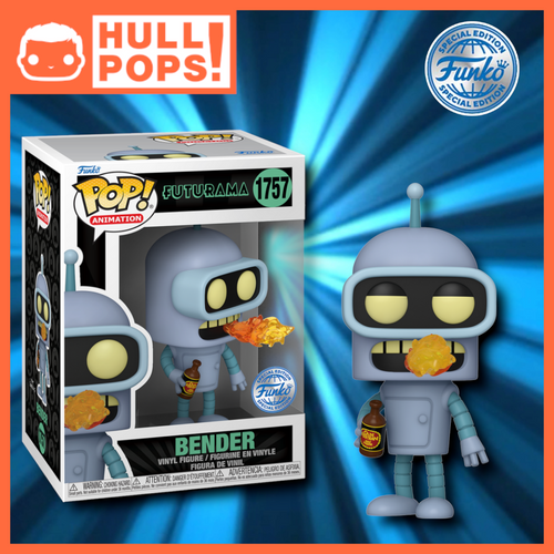 #1757 - Futurama - Bender with Fire Breath Exclusive