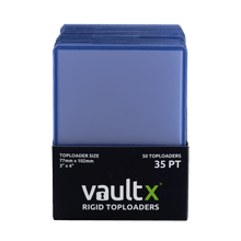 Load image into Gallery viewer, Seamless Rigid Toploaders 35pt - 50 Pack