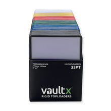 Load image into Gallery viewer, Seamless Rigid Toploaders 35pt (Colours) - 120 Pack