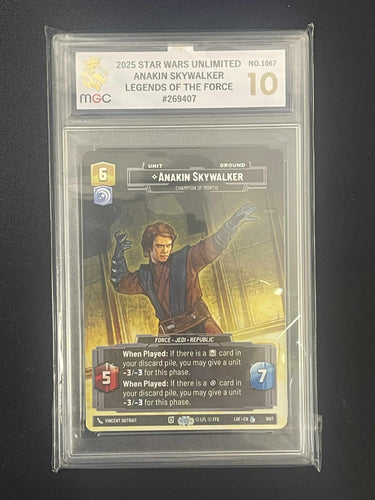 Star Wars Unlimited - Anakin Skywalker - Grade 10