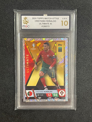 Match Attax - Euro 2024 Christiano Ronaldo Ultimate XI - Grade 10