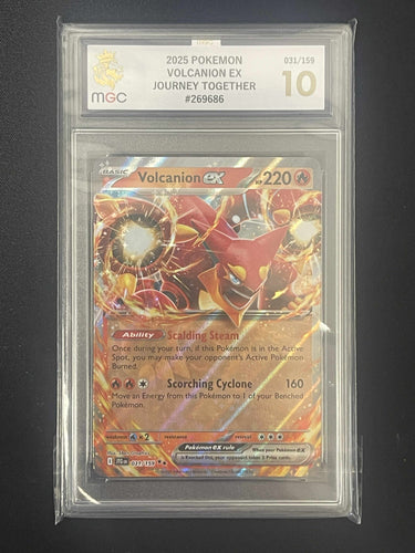 Pokemon - Volcanion EX - Grade 10