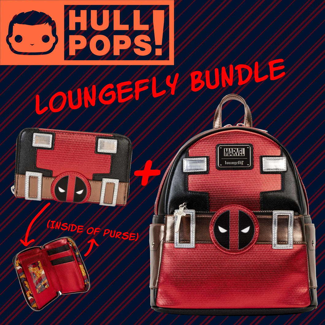 Deadpool loungefly hotsell mini backpack