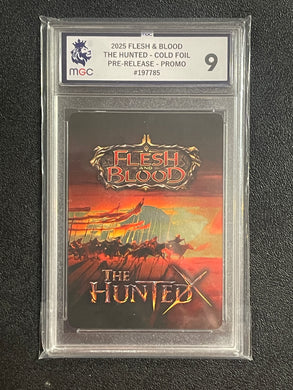 Flesh & Blood - The Hunted - Cold Foil Pre-Release Promo - Grade 9