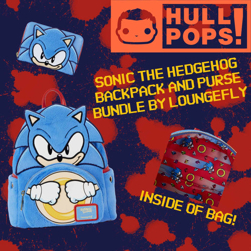 Sonic The Hedgehog Classic Cosplay Backpack & Wallet Bundle [Pre-Order]