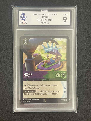 Lorcana - Kronk Store Promo - Foil - Grade 9