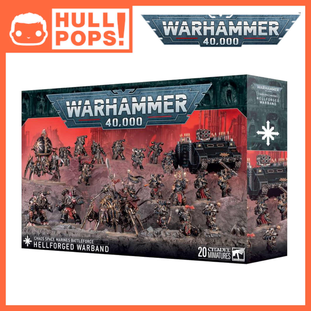 Chaos Space Marines Battleforce: Hellforged Warband [Pre-Order]