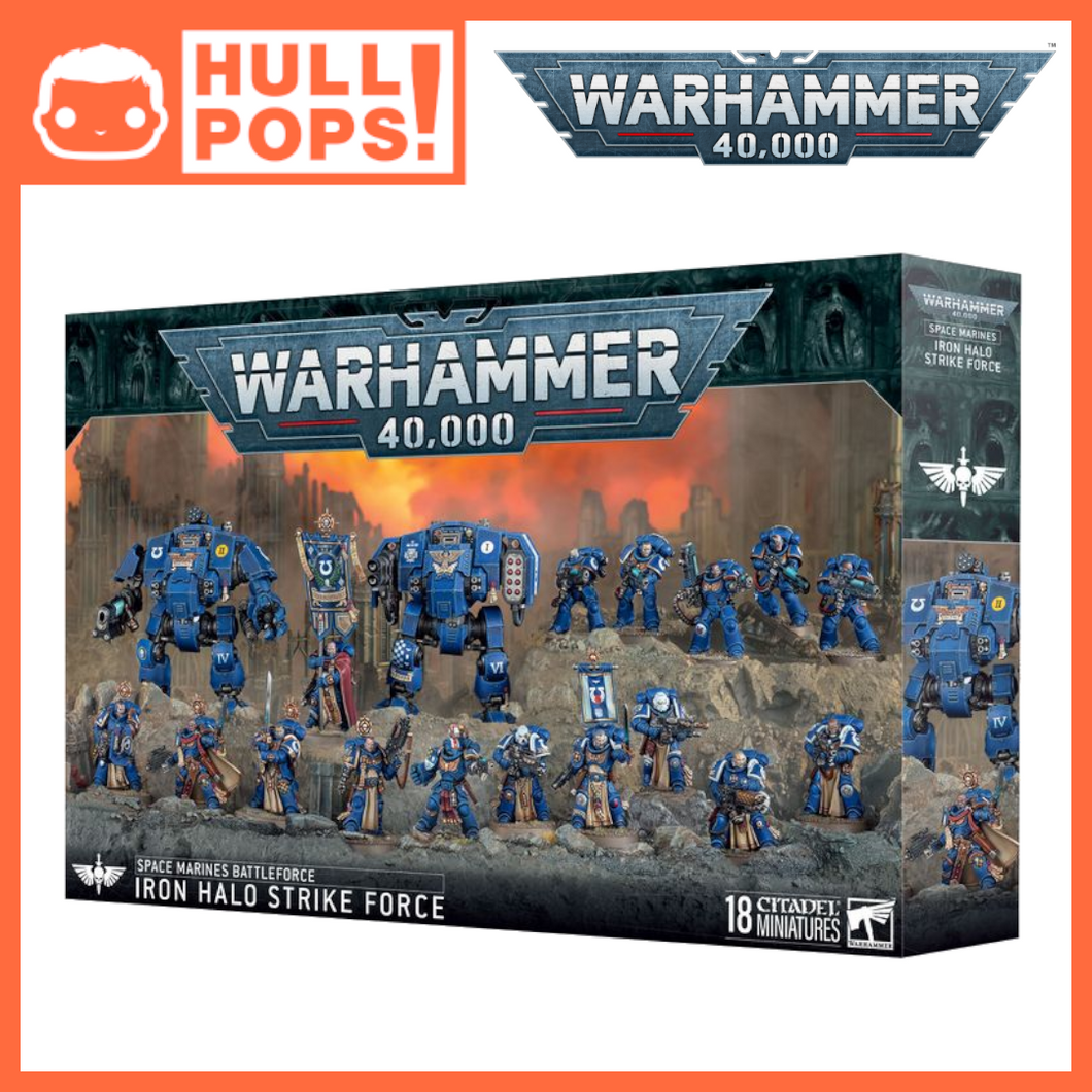 Space Marines Battleforce: Iron Halo Strike Force [Pre-Order]