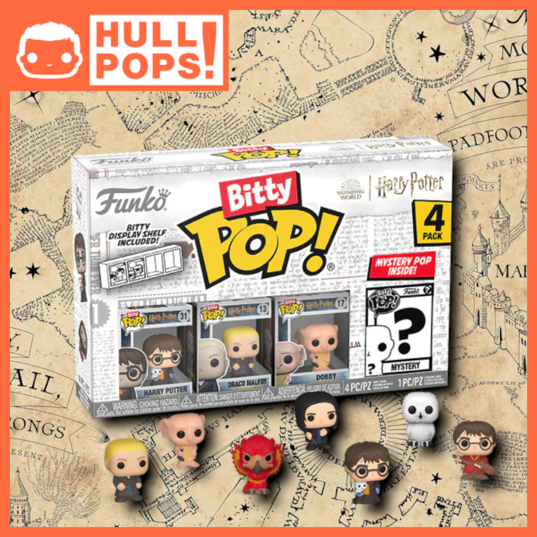 Bitty Pop! - Harry Potter - 4-Pack - Series 1 – Hull Pops Ltd