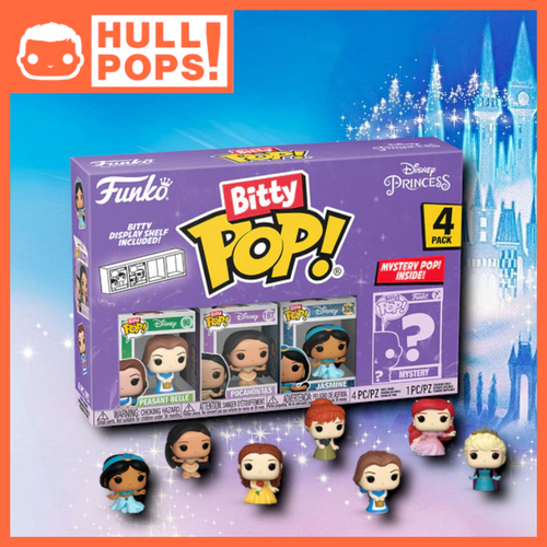 Bitty Pop! - Disney Princess - 4-Pack - Series 2