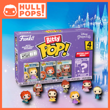 Load image into Gallery viewer, Bitty Pop! - Disney Princess - 4-Pack - Series 4