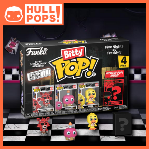 Bitty Pop! - FNAF - 4-Pack - Series 2