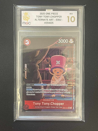 One Piece - Tony Tony Copper (Alt Art) - Grade 10