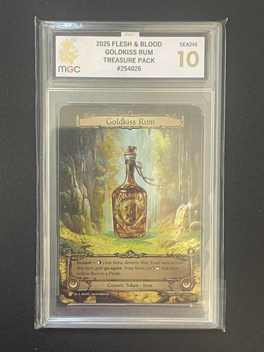 Flesh & Blood - Goldkiss Rum (Treasure Pack) - Grade 10