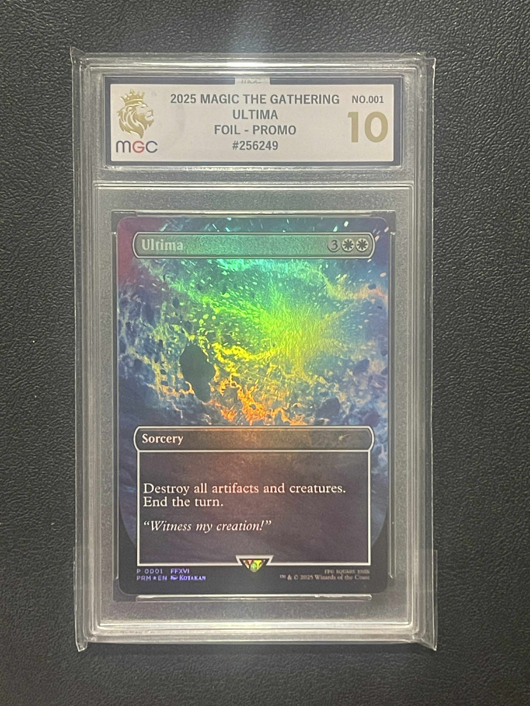 Magic The Gathering - Ultima Foil Promo - Final Fantasy - Grade 10