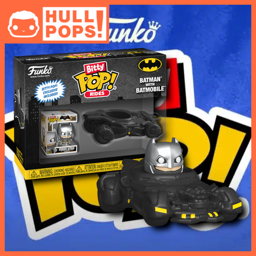 Bitty Pop! - DC Universe - Batman With Batmobile [Pre-Order]