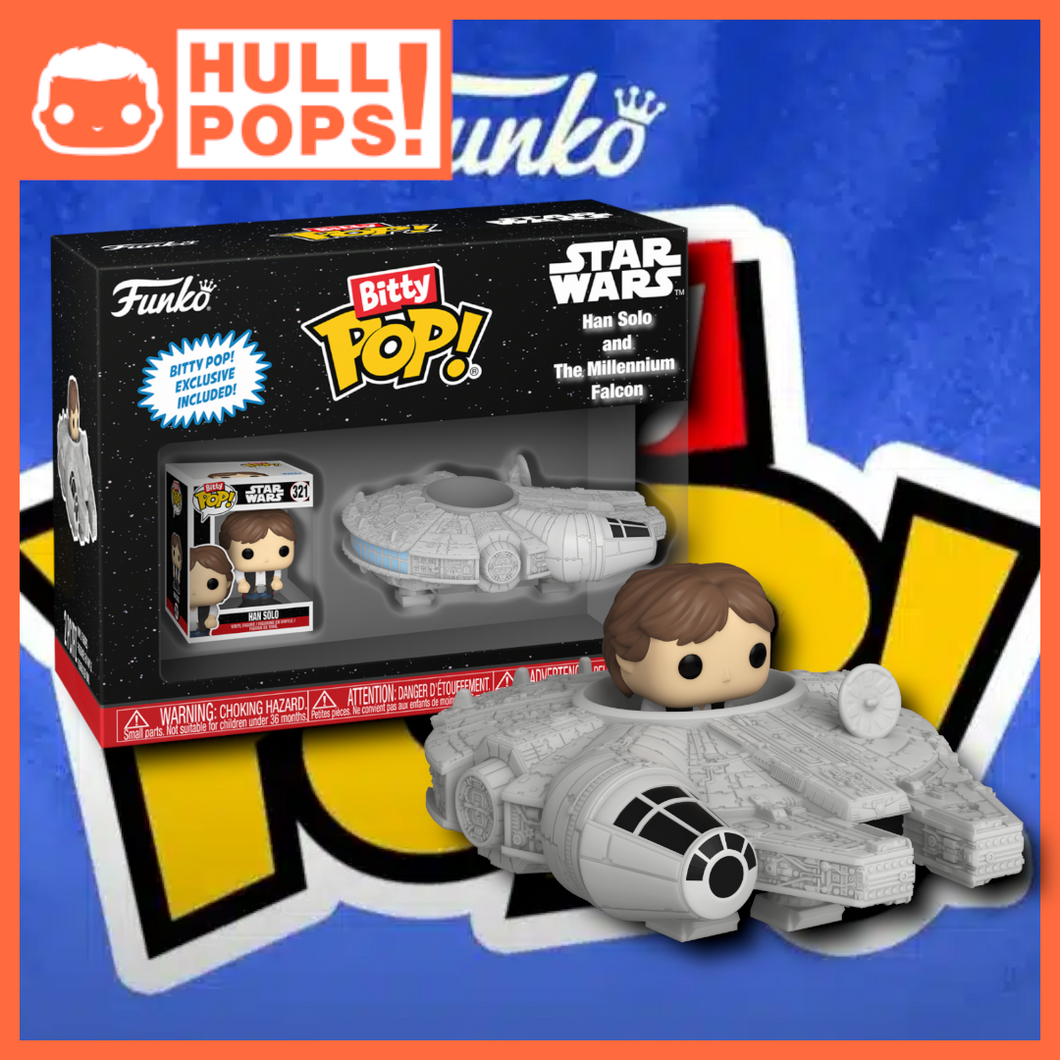 Bitty Pop! - Star Wars - Han Solo With Millenium Falcon [Pre-Order]