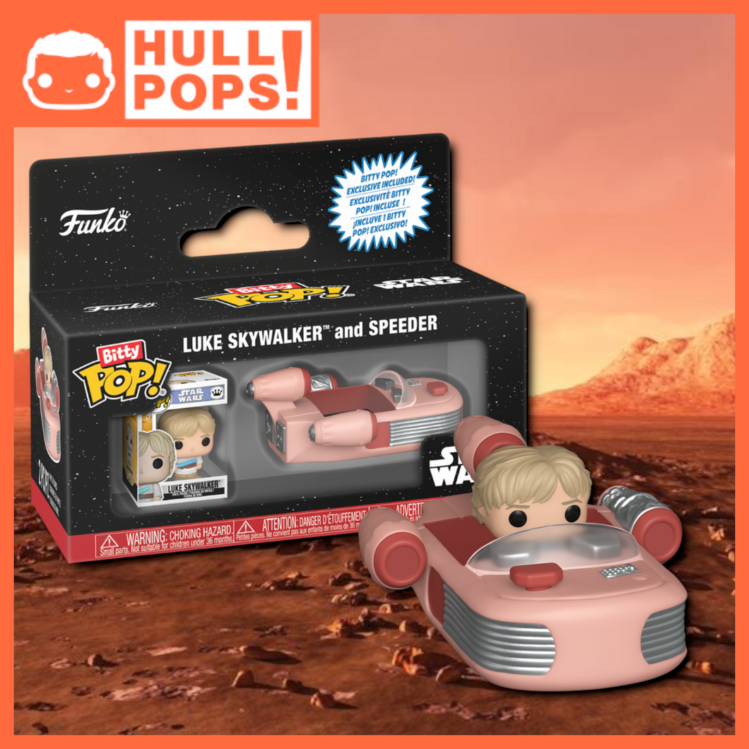 Bitty Pop! - Star Wars - Speeder With Luke [Pre-Order]
