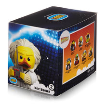 Load image into Gallery viewer, TUBZZ - Back to the Future - Doc Brown - Cosplaying Duck (Boxed Edition)