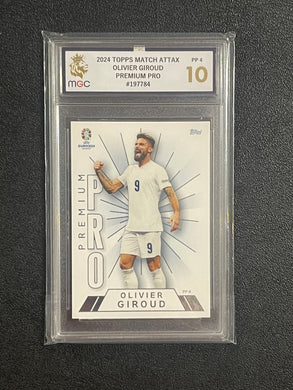 Match Attax - Euro 2024 Olivier Giroud Premium Pro - Grade 10