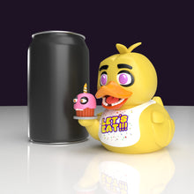 Load image into Gallery viewer, TUBZZ - FNAF: Chica - Cosplaying Duck (Boxed Edition)