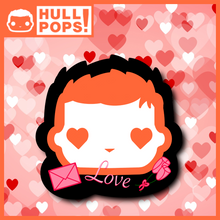 Load image into Gallery viewer, Hull Pops - Limited Edition Pin - Valentine Dave 2024