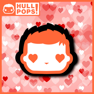 Hull Pops - Limited Edition Pin - Valentine Dave 2024