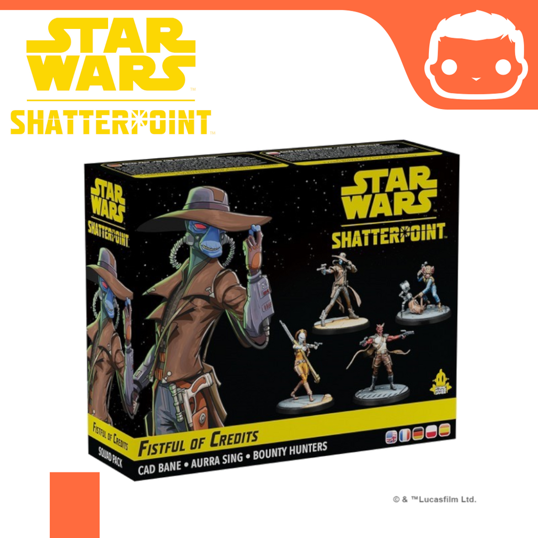 Star Wars: Shatterpoint - Fistful of Credits (Cad Bane Squad Pack)