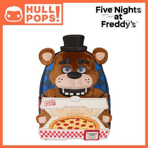 FNAF - Freddy Fazbear Plush Cosplay Lenticular Mini Backpack