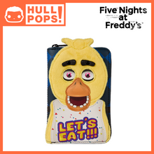 Load image into Gallery viewer, FNAF - Chica Plush Cosplay Zip Around Wallet