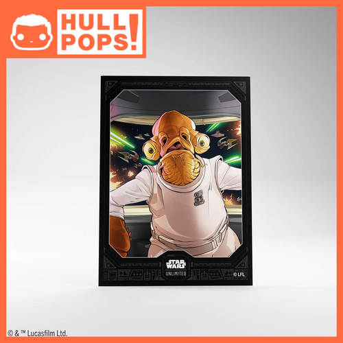 Star Wars: Unlimited Art Sleeves - Admiral Ackbar [Pre-Order]