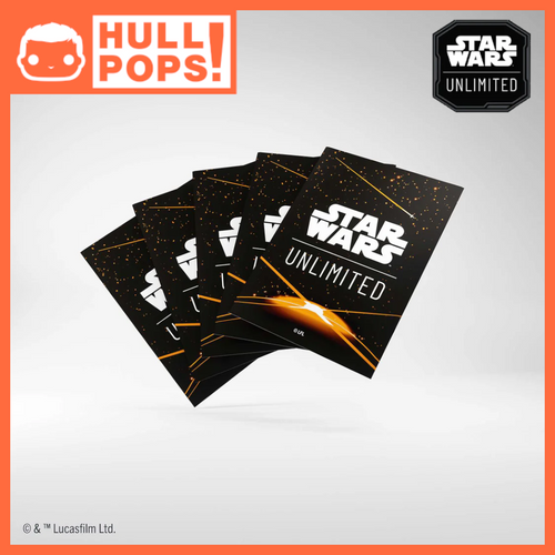 Gamegenic Star Wars: Unlimited Art Sleeves - Card Back Orange
