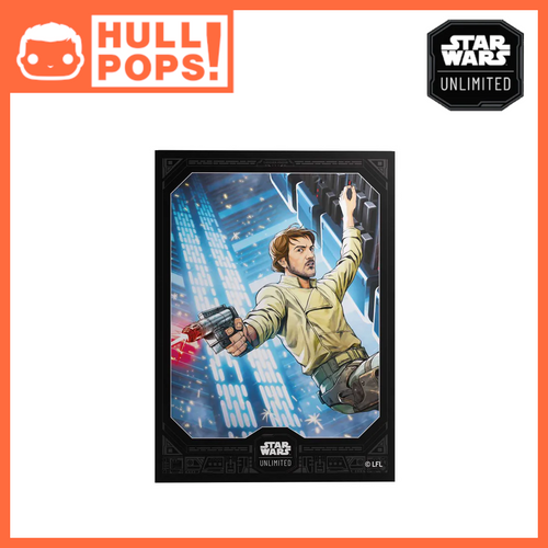 Star Wars: Unlimited - Secrets of Power Premium Art Sleeves - Cassian Andor [Pre-Order]