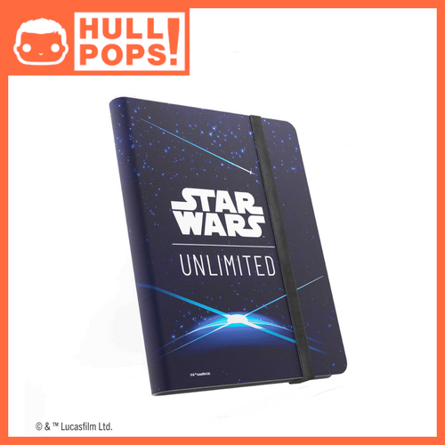 Star Wars: Unlimited 18-Pocket Album - Card Back Blue [Pre-Order]