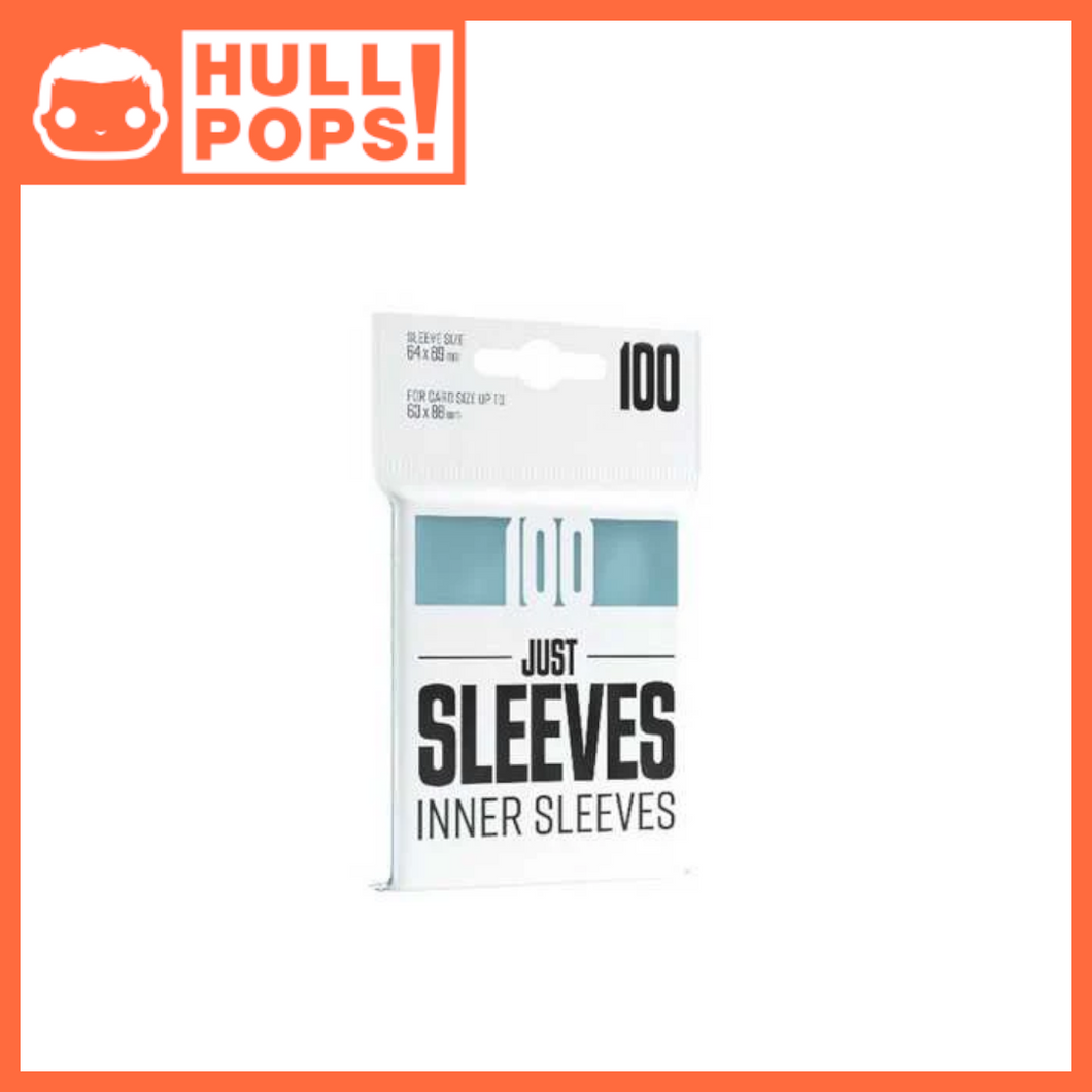 Gamegenic - Just Sleeves (Inner Sleeves) - 100 Pack - 64x89mm